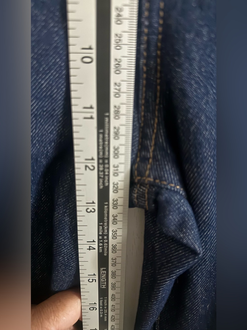 Joe's Jeans Dark Indigo Relaxed wide leg Jeans women’s size 30 - Picture 9 of 10
